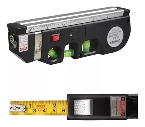 Nivel Laser Con Metro Tres Burbujas